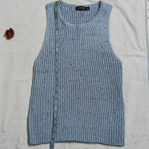 Blue Pure Cotton Pullover sweater - Picture 5 of 8